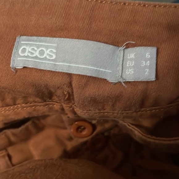 Asos High Waisted Baggy Peg Leg Pants - Picture 7 of 8